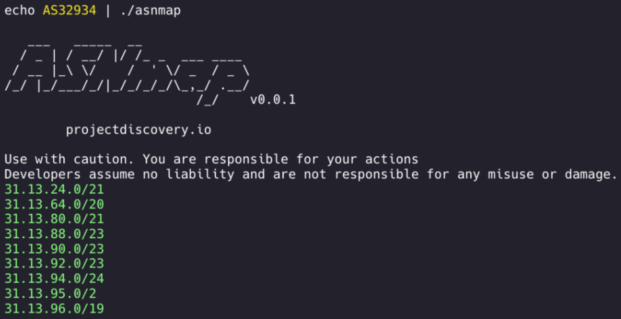 ASNmap ASNmap