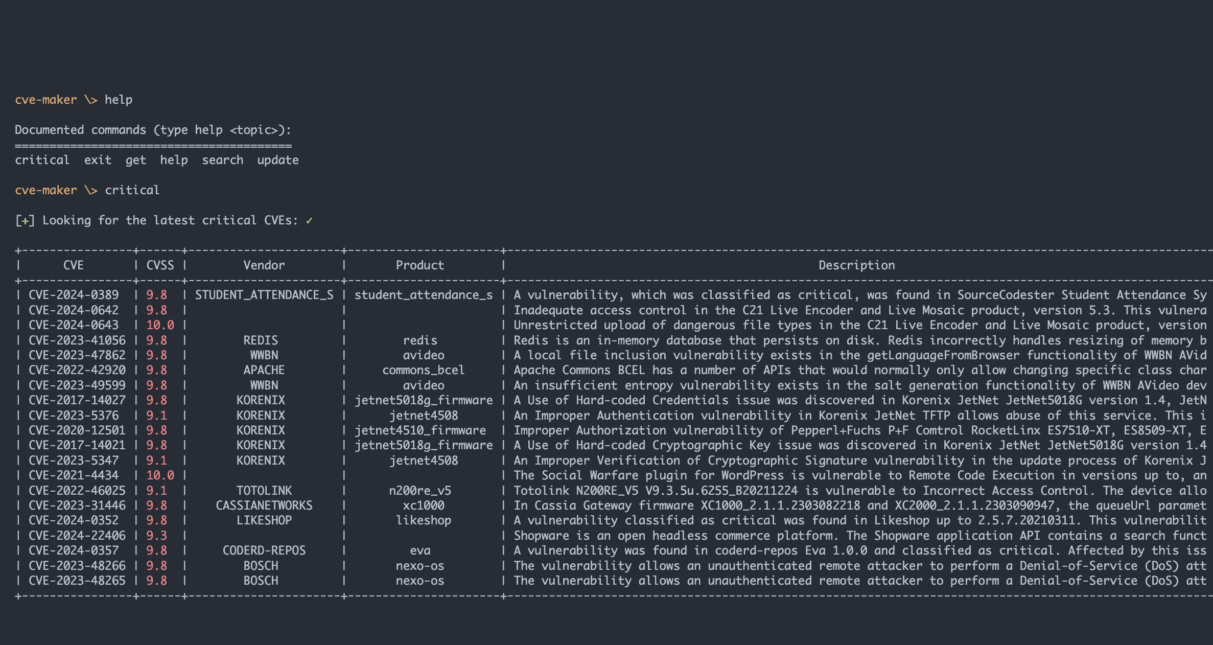 CVE-MAKER CVE-MAKER