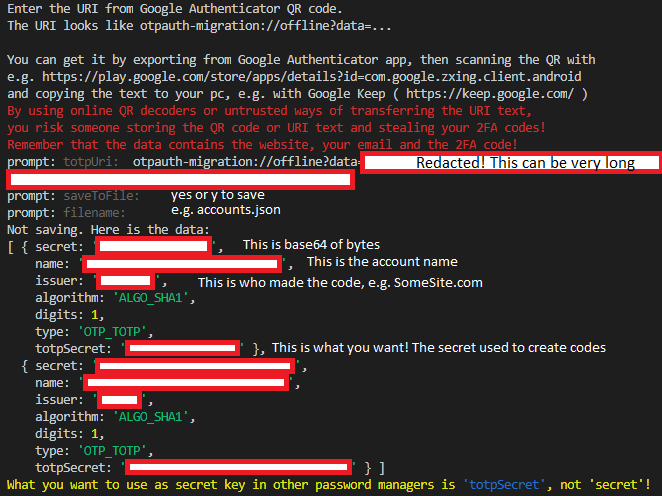 google-authenticator-exporter