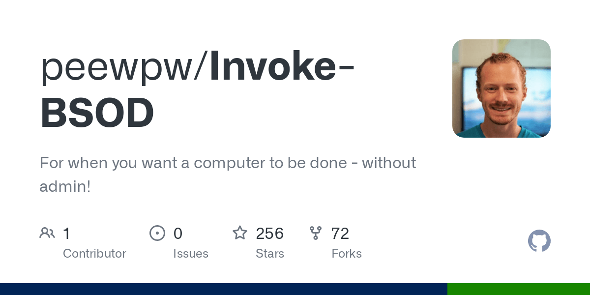 Invoke-BSOD