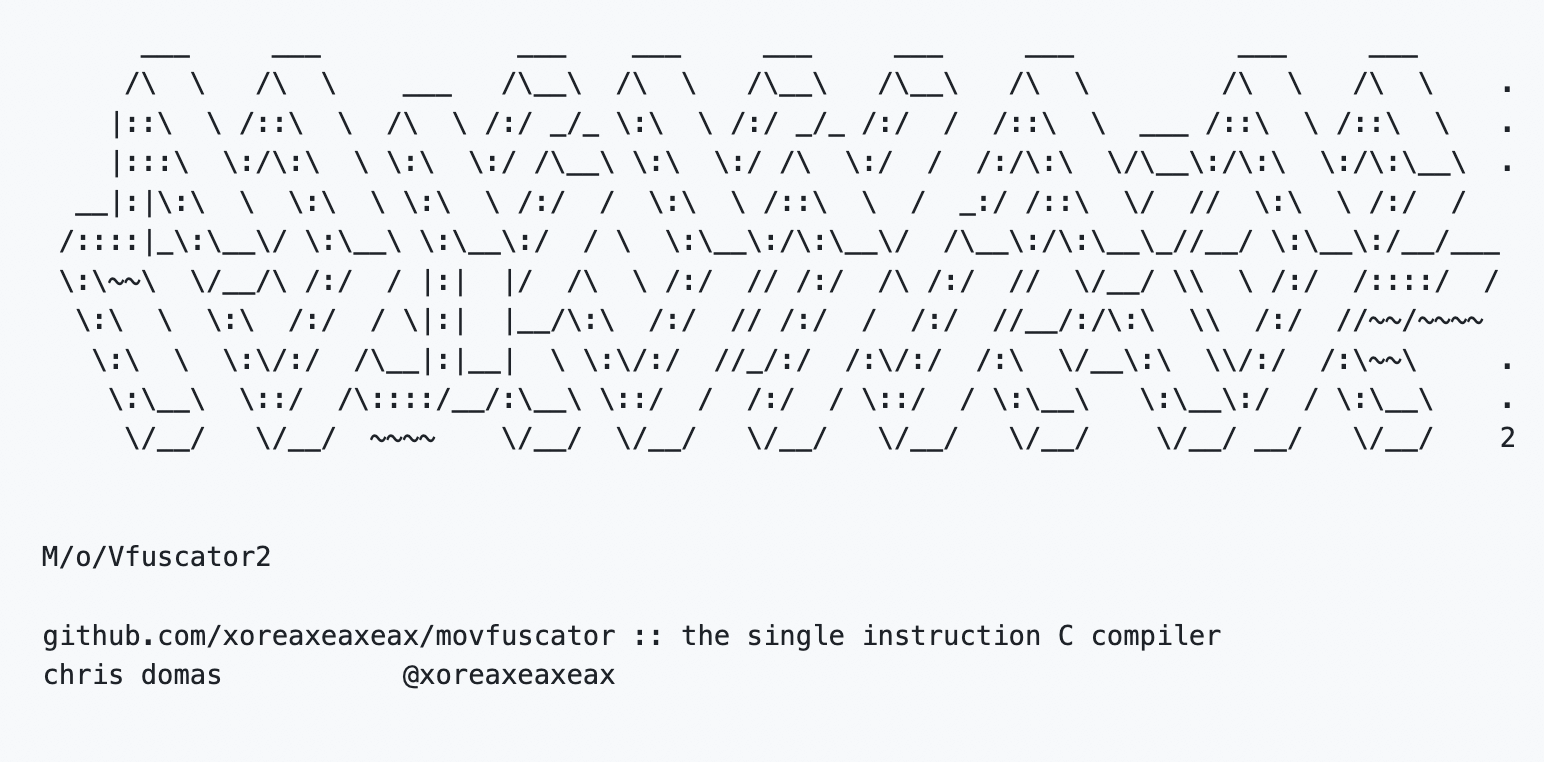 M/o/Vfuscator M/o/Vfuscator