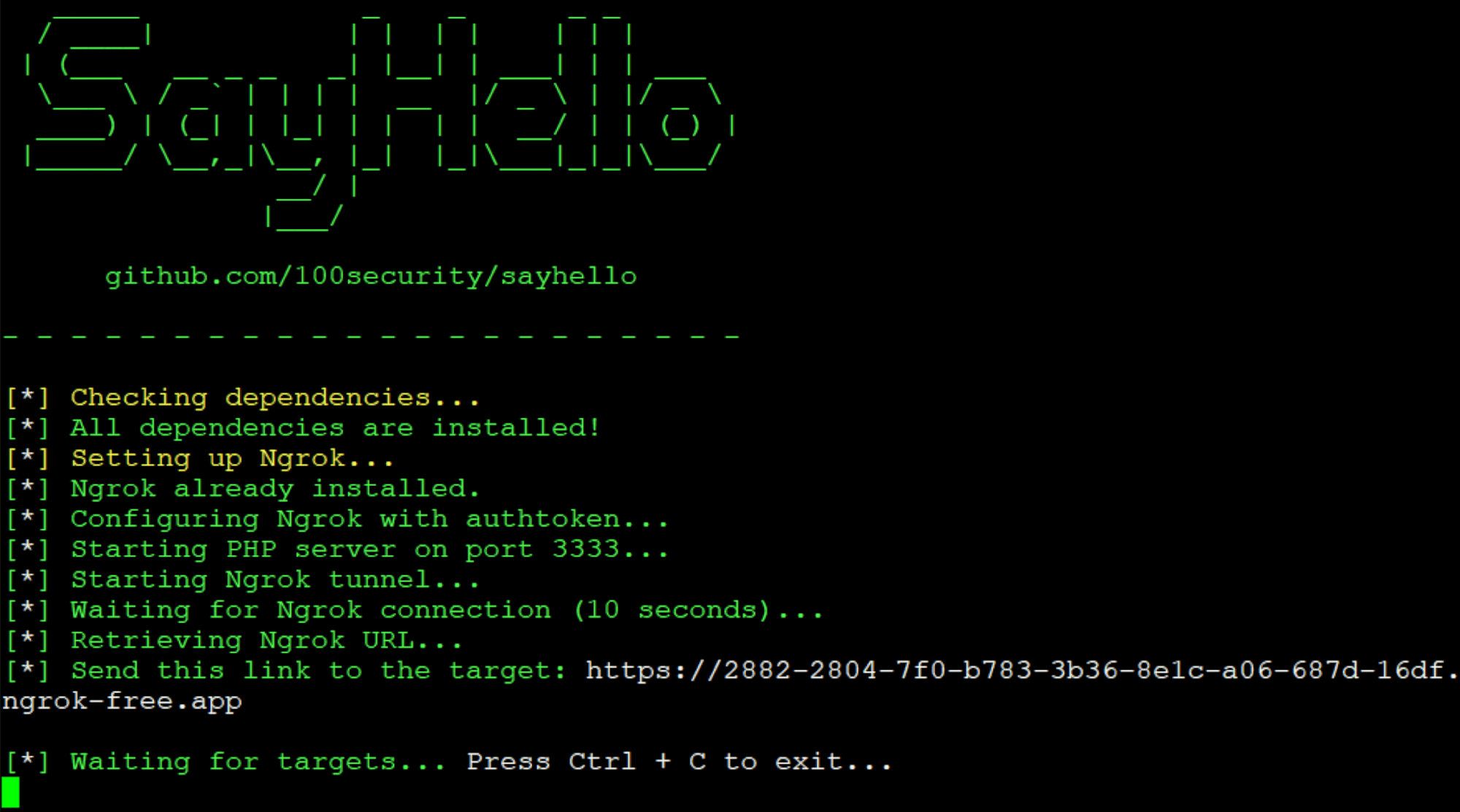 SayHello