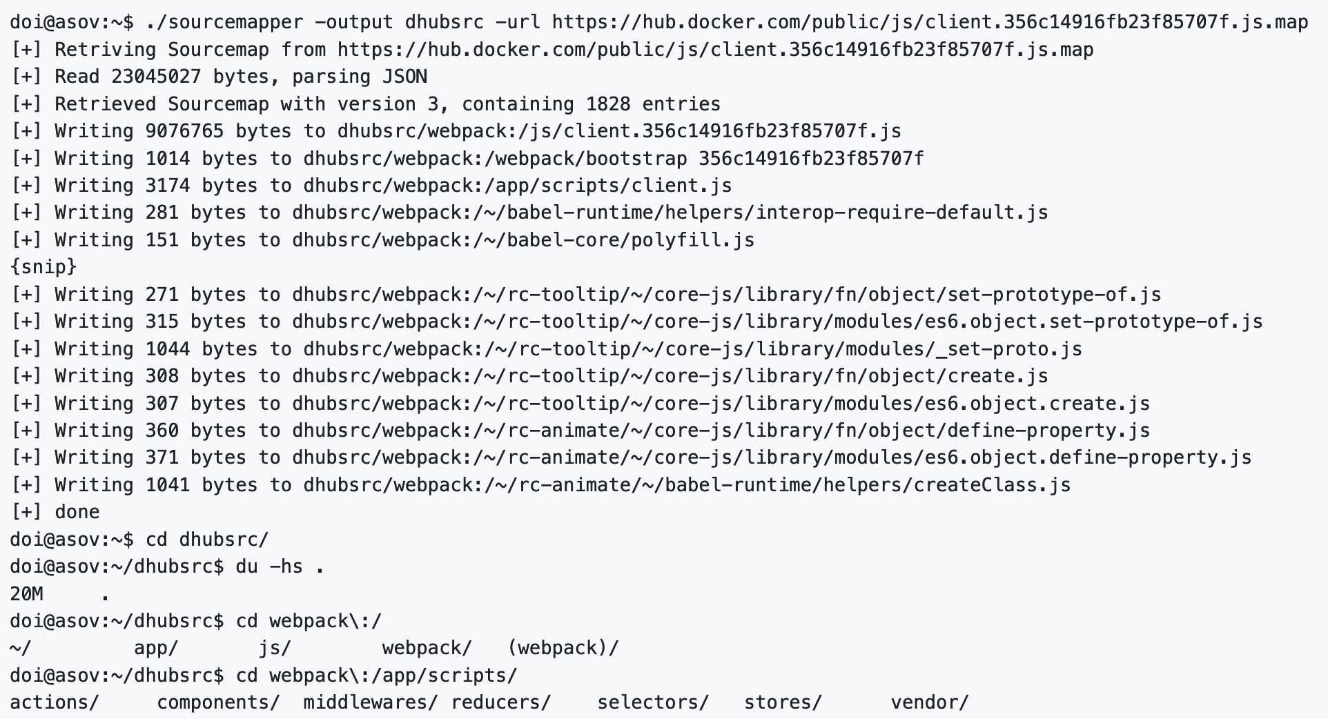 sourcemapper sourcemapper
