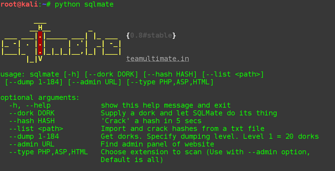 sqlmate