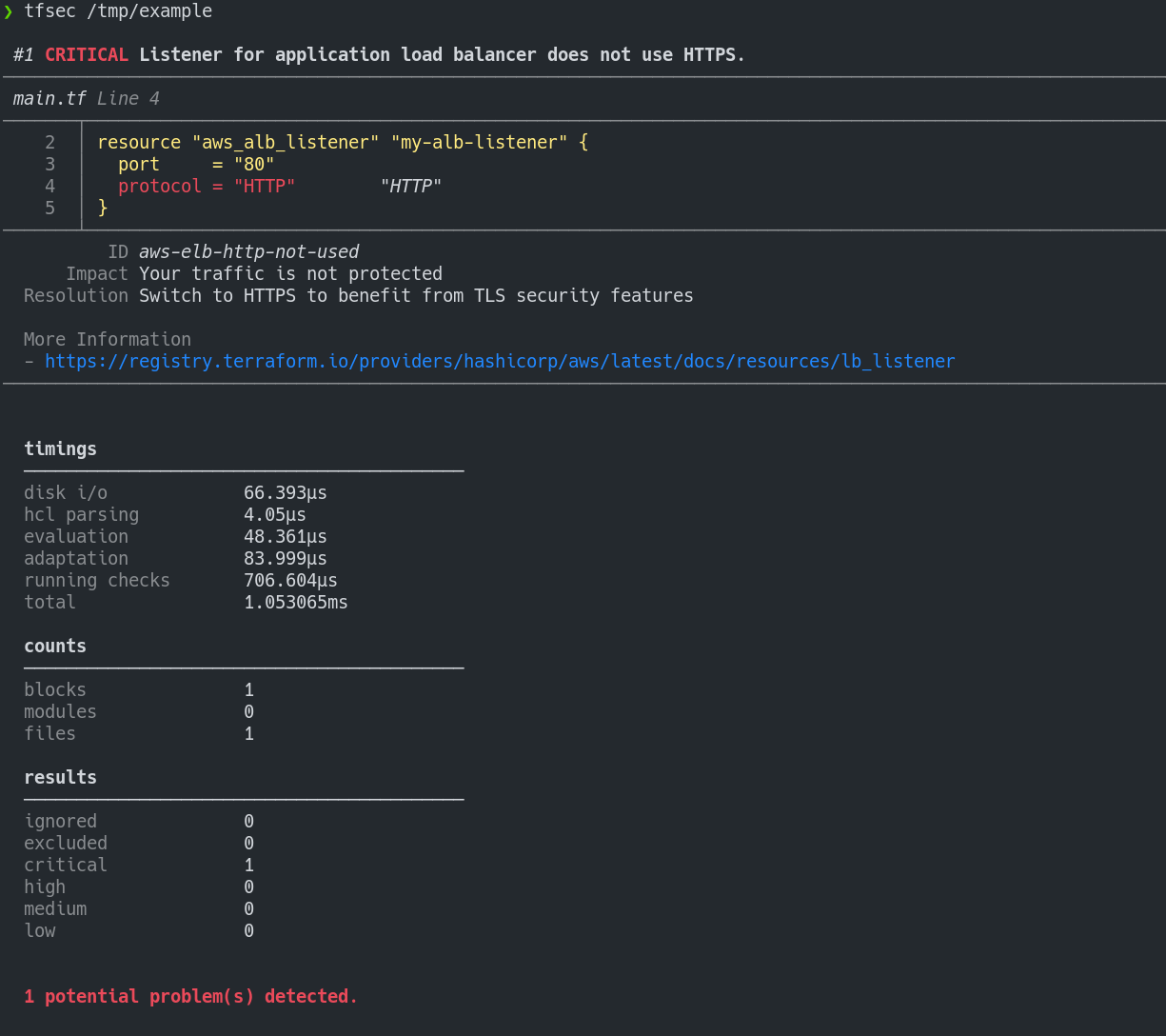 tfsec tfsec
