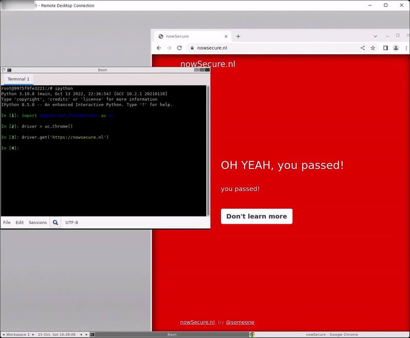 undetected-chromedriver undetected-chromedriver