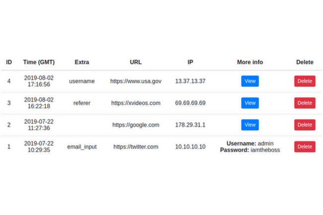 xsshunter-express find blind cross-site scripting vulnerabilities