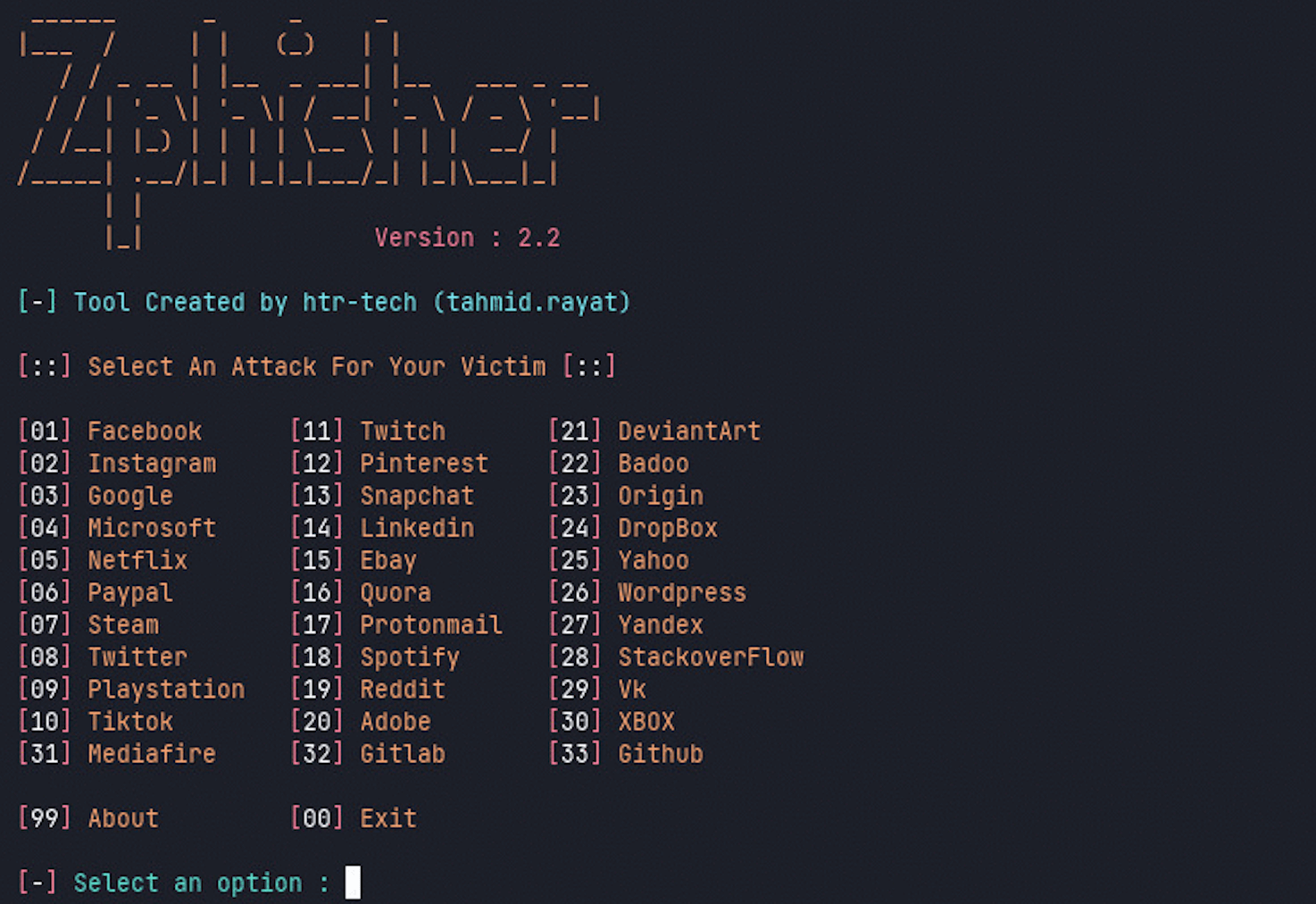 Zphisher Zphisher